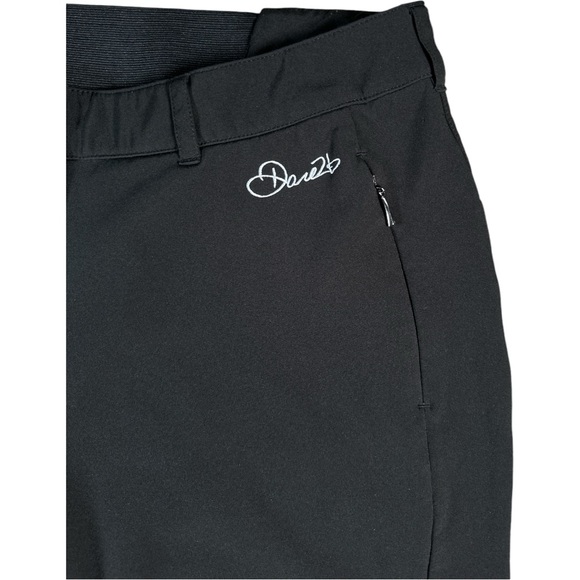 DARE2B WOMENS REMARK WATERPROOF BREATHABLE SKI PANTS SALOPETTES Black Size XL/12 - Picture 3 of 12